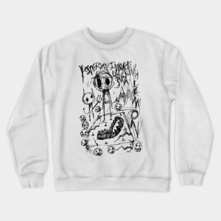 Everything in its Right Place Illustrated Lyrics Crewneck Sweatshirt